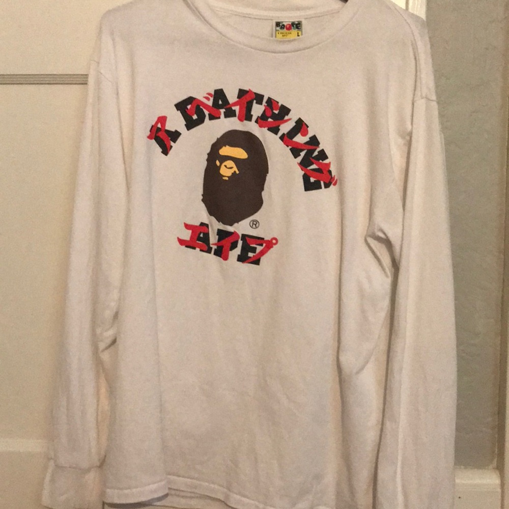 Bape Long Sleeve Tee